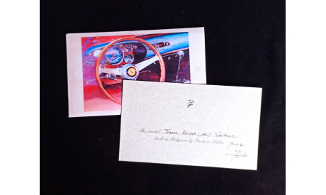 Ferrari 250 SWB ’California’ 1961 1/43 built by Fred Suber (Belgium), масштабная модель, Fred Suber from kit, scale43