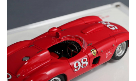 Ferrari 410S Carroll Shelby 1956 1/43 Rosso Corsa Models, масштабная модель, scale43