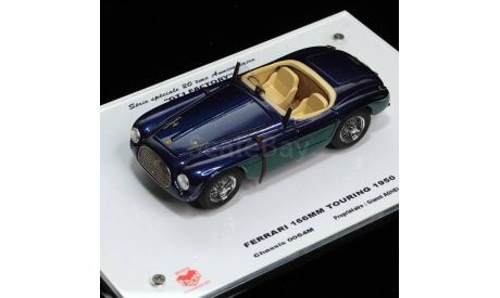 Ferrari 166MM Touring Ch.0064M Owner: Gianni Agnelli. GT1 Factory from Tron Star kit, масштабная модель, GT1 Factory (P.Fabregues), 1:43, 1/43