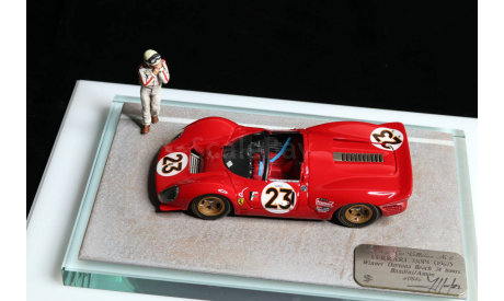 Ferrari 330P4 Spider 1967 by Fred Suber, масштабная модель, 1:43, 1/43