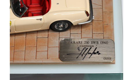 Ferrari 250 SWB ’California’ 1961 1/43 built by Fred Suber (Belgium), масштабная модель, Fred Suber from kit, scale43