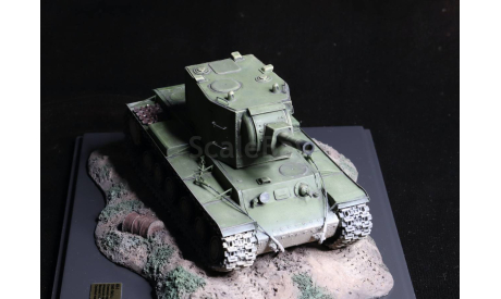 КВ-2 танк запыленный 1/43 Modelstroy, масштабные модели бронетехники, 1:43