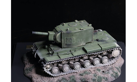 КВ-2 танк запыленный 1/43 Modelstroy, масштабные модели бронетехники, 1:43