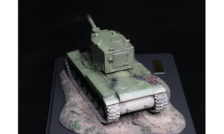 КВ-2 танк запыленный 1/43 Modelstroy, масштабные модели бронетехники, 1:43