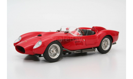 Ferrari 250 Testa Rossa ’Pontoon Fender’ 1958 1/18 CMC, масштабная модель, scale18