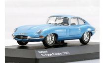 Jaguar E-Type, metallic-light blue 1961, редкая масштабная модель, WhiteBox, 1:43, 1/43