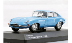 Jaguar E-Type, metallic-light blue 1961