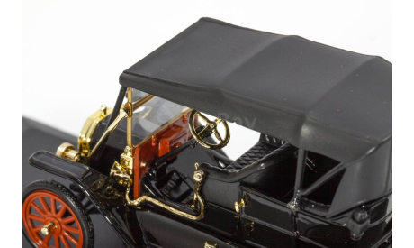 Ford Model T Touring 1909 Black, масштабная модель, WhiteBox, scale43