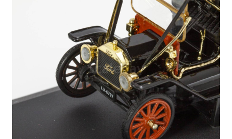 Ford Model T Touring 1909 Black, масштабная модель, WhiteBox, scale43