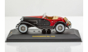 DUESENBERG SSJ 1933 BLACK & RED, масштабная модель, IXO Museum (серия MUS), scale43