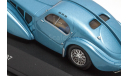 BUGATTI 57 SC Atlantic 1937 Light Blue, масштабная модель, WhiteBox, 1:43, 1/43