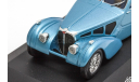 BUGATTI 57 SC Atlantic 1937 Light Blue, масштабная модель, WhiteBox, 1:43, 1/43