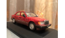 Mercedes Benz 260 E class W124 1:43 Minichamps Red Мерседес Миничампс 3203, масштабная модель, 1/43, Mercedes-Benz