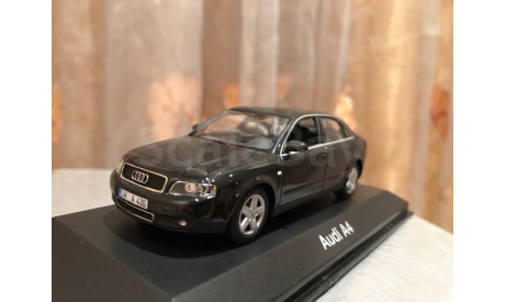 Audi A4 B6 Black 1:43 Minichamps Ауди Миничампс, масштабная модель, 1/43