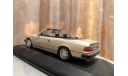 Mercedes Benz E class 300 CE-24 Cabrio W124 Minichamps Silver Beige  Мерседес Кабриолет Миничампс, масштабная модель, 1:43, 1/43, Mercedes-Benz