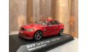 BMW 1 series M Coupe ACS1 Sport 2011 1:43 Minichamps Valencia Orange БМВ Миничампс, масштабная модель, 1/43