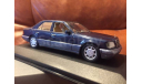 Mercedes Benz E-klass E 220 Limousine Saloon W124 Minichamps NT Blue, масштабная модель, 1:43, 1/43, Mercedes-Benz