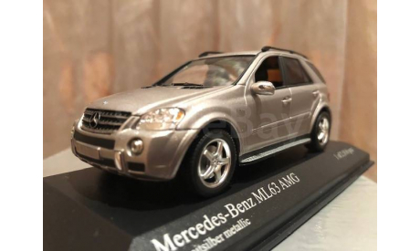 Mercedes Benz M-klasse ML63 AMG W164 1:43 Minichamps Мерседес Миничампс, масштабная модель, 1/43, Mercedes-Benz