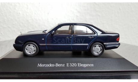 Mercedes Benz E сlass 320 Elegance W210 Hepra Blue Мерседес Седан, масштабная модель, 1:43, 1/43, Minichamps, Mercedes-Benz