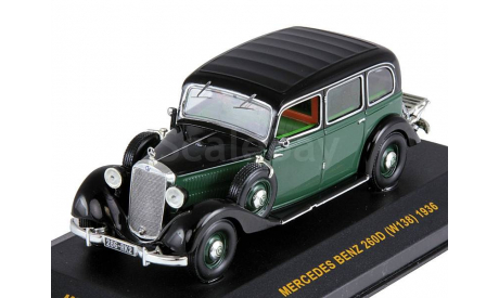 Mercedes Benz 260 D W138 iXO Museim 1:43 Мерседес Иксо Музей, масштабная модель, 1/43, IXO Museum (серия MUS), Mercedes-Benz