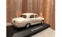 Mercedes Benz 180 Ponton W120 1:43 Minichamps Мерседес Понтон Миничампс, масштабная модель, 1/43, Mercedes-Benz