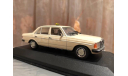 Mercedes Benz 230 E W123 Minichamps Taxi 1:43 Мерседес Миничампс Такси, масштабная модель, 1/43, Mercedes-Benz