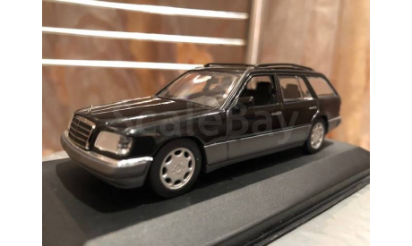 Mercedes Benz E class 280 T-modell W124 S124 Minichamps Black Мерседес, масштабная модель, 1:43, 1/43, Mercedes-Benz