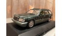 Mercedes Benz E class 280 T-modell W124 S124 Minichamps Green Мерседес, масштабная модель, 1:43, 1/43, Mercedes-Benz