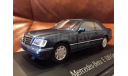 Mercedes Benz E 320 CE-24 Coupe E-klass W124 Herpa Blue, масштабная модель, 1:43, 1/43, Schuco, Mercedes-Benz