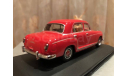 Mercedes Benz 220 S W128 Ponton 1:43 Minichamps Red Мерседес Понтон Миничампс, масштабная модель, 1/43, Mercedes-Benz