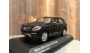 Mercedes Benz ML class 350 W166 Minichamps Black Limited Мерседес Миничампс, масштабная модель, 1:43, 1/43, Mercedes-Benz