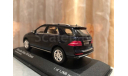 Mercedes Benz ML class 350 W166 Minichamps Black Limited Мерседес Миничампс, масштабная модель, 1:43, 1/43, Mercedes-Benz