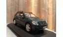 Mercedes Benz ML class ML350 W164 Minichamps Green Мерседес Миничампс, масштабная модель, 1:43, 1/43, Mercedes-Benz