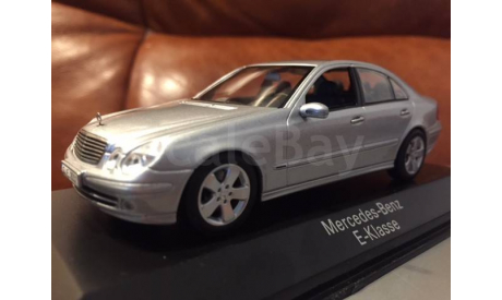 Mercedes Benz E klasse 320 Limousine  W211 Minichamps Silver, масштабная модель, 1:43, 1/43, Mercedes-Benz