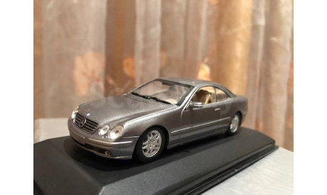 Mercedes Benz CL 500 Coupe C215 W215 W220 1:43 Minichamps Мерседес Купе, масштабная модель, 1/43, Mercedes-Benz