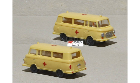 Espewe 1:87 HO -- Barkas B1000 медицинский, масштабная модель, 1/87