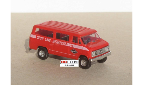 Trident 1:87 HO -- миниавтобус Chevrolet, масштабная модель, 1/87