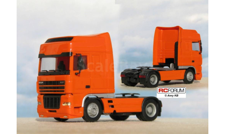 Herpa 1:87 HO -- DAF XF95, масштабная модель, 1/87