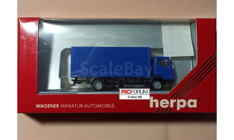 Herpa 1:87 HO -- грузовик Mercedes-Benz LK/LN 814, масштабная модель, 1/87