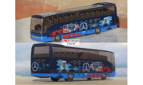 Wiking 1:87 HO -- автобус Mercedes-Benz O404, масштабная модель, scale87