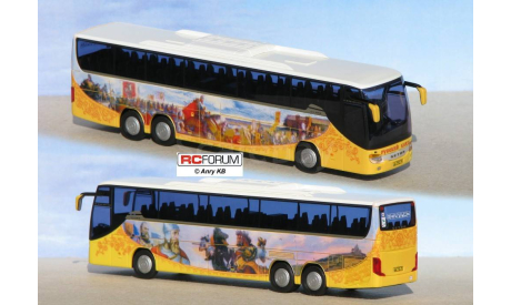 AWM 1:87 HO -- автобус Setra ’Русский князь’, масштабная модель, 1/87