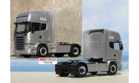 Herpa 1:87 HO -- тягач Scania R500 Topline 2006, масштабная модель, scale87, MAN