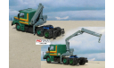 Kibri 1:87 HO -- тягач Scania T142, масштабная модель, scale87