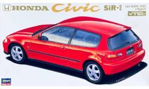Honda Civic SiR II EG6, сборная модель автомобиля, Hasegawa, scale24