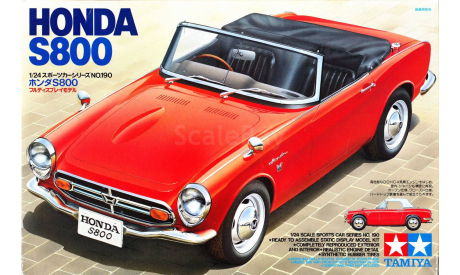 24190 Tamiya Honda S800, сборная модель автомобиля, scale24