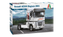 3941 RENAULT AE500 MAGNUM - 2001, сборная модель автомобиля, Italeri, scale24