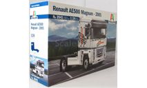 3941 RENAULT AE500 MAGNUM - 2001, сборная модель автомобиля, Italeri, scale24