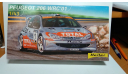 Peugeot 206 WRC’01 TOTAL, сборная модель автомобиля, Heller, scale43