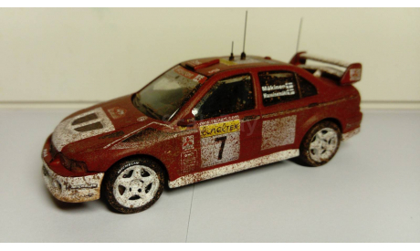 MITSUBISHI LANCER EVO 6.5 Rally Monte Carlo 2003. Heller, масштабная модель, scale43