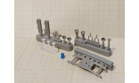 Набор деталей ГАЗ-24 ГАИ СССР (ранний), запчасти для масштабных моделей, Конверсии мастеров-одиночек, scale43